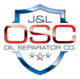 J&L 14-22 Jeep Cherokee 2.4L / 15-21 Jeep Renegade  Driver Side Oil Separator 3.0 - Clear