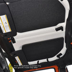 DEI 07-18 Jeep Wrangler JK 4-Door Leather Look Headliner Complete Kit - Black