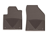 WeatherTech 2016+ Jeep Cherokee Front Rubber Mats - Cocoa