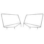 Rugged Ridge Upper Door Skin Frames 87-95 Jeep Wrangler YJ