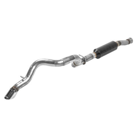 Flowmaster Outlaw Cat-back Exhaust System 817851 2018-2021 Jeep Wrangler JL 2 door models with 3.6L engine. High Clearance.