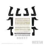 Westin 07-18 Jeep Wrangler JK 2dr. HDX Stainless Drop Nerf Step Bars - Tex. Blk