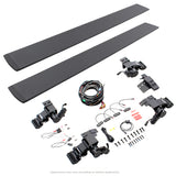 Go Rhino 21-23 Ford Bronco 4dr E-BOARD E1 Electric Running Board Kit (No Drill) - Tex. Blk