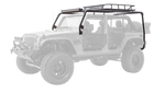 Body Armor 4x4 07-18 Jeep Wrangler JK 2/4 Door Cargo Roof Rack Box 1 Of 2