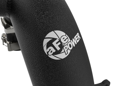 aFe Power 21-22 Ford Bronco L4-2.3L (t) BladeRunner 3 IN Aluminum Hot Charge Pipe Black