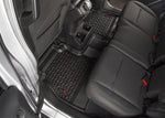 Rugged Ridge Floor Liner Front/Rear/Cargo Black 2018-2020 Jeep Wrangler JL 4 Dr