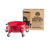 Chemical Guys Creeper Professional Bucket Dolly - Red (P1) - Case of 3