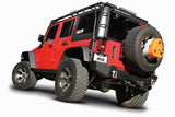 Borla 12-16 Jeep Wrangler 3.6AT/MT 4WD 2+4DR S/ SQ /RL/AC SR 2.5in, 2in Tip 3.5 sqx8 Black Chrome