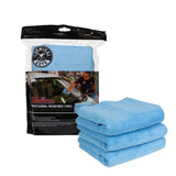 Chemical Guys Workhorse Professional Microfiber Towel - 16in x 16in - Blue - 3 Pack - Case of 16