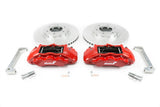 Alcon Ford 2019+ Ranger / 2020+ Bronco 350x34mm Rotors 6-Piston Red Calipers Front Brake Upgrade Kit