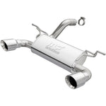 MagnaFlow 19385 MF Series Dual Polished Tip Axle-Back Exhaust for 2018+ Jeep Wrangler 3.6L