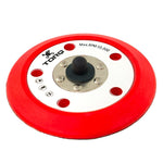 Chemical Guys TORQ R5 Dual-Action Red Backing Plate w/Hyper Flex Technology - 5in - Case of 12