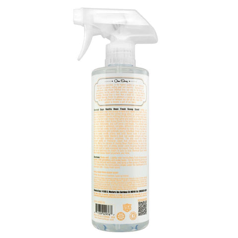 Chemical Guys Vanilla Bean Air Freshener & Odor Eliminator - 16oz - Case of 6