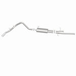 MagnaFlow 14 Toyota Tundra V8 4.6L/5.7L Stainless Cat Back Exhaust Side Rear Exit