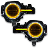 Oracle 21-22 Ford Bronco ColorSHIFT Headlight Halo Kit w/DRL Bar - Base Headlights