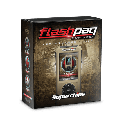 Superchips 3876 F5 Flashpaq for 2015-2018 Jeep Wrangler