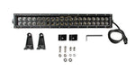 Bright Earth LED Light Bar LB20BK-BEL 20" Long Straight Double Row LED Light Bar, Combo Spot/Flood, 120 watts, 9,600 Lumens - Black Outer Reflector