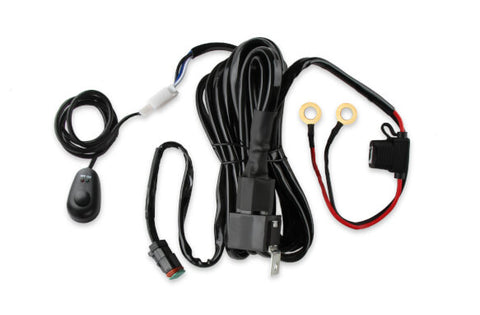 Bright Earth LBHRNS-BEL Wiring Harness for LED Light Bar or Flush Mount Cube Light - Fits Single Light